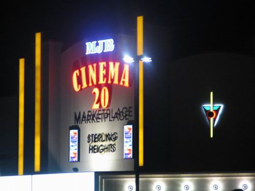 MJR Marketplace Cinema 20 - Fall 2005 From Scott Biggs (newer photo)